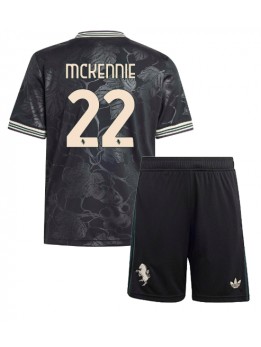 Billige Juventus Weston McKennie #22 Tredjedraktsett Barn 2025-26 Kortermet (+ Korte bukser)